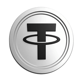 Panduan trading pemula yang menampilkan grafis stablecoin Tether USDT